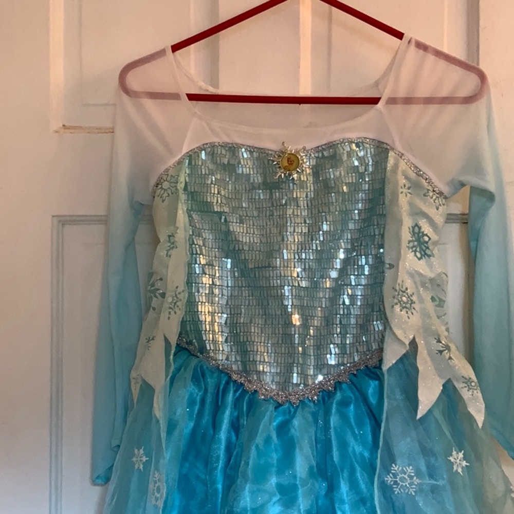Disney Frozen Elsa costume in size 9/10